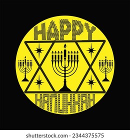 Happy hanukkah t-shirt design. Here You Can find and Buy t-Shirt Design. Digital Files for yourself, friends and family, or anyone who supports your Special Day and Occasions.