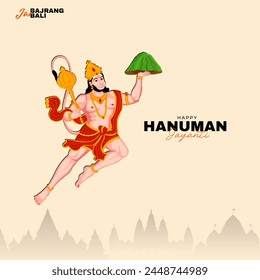 Happy Hanuman Jayanti Social Media Post The Festival of India