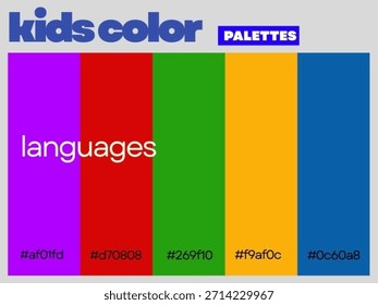 Feliz harmonia projetado para crianças mostrando deliciosa paleta equilibrada inspirando imaginação criatividade divertida aprendizagem todos os dias