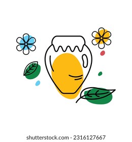 Happy hashanah Vector icon design illustration