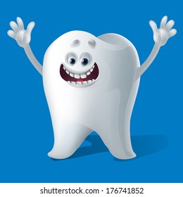 happy healthy tooth