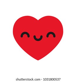 Happy heart emoticon