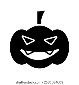 happy hellowin icon on whit beckgrond