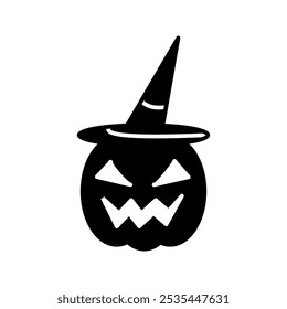 happy hellowin icon on whit beckgrond