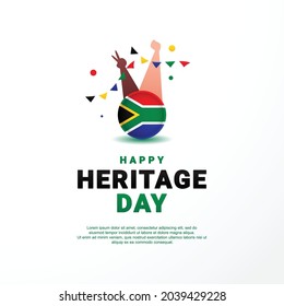 Happy Heritage Day Design Background For Greeting Moment