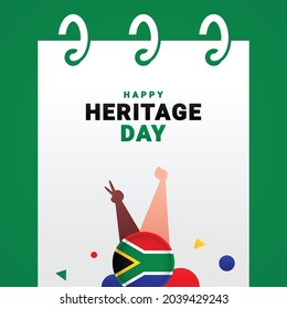 Happy Heritage Day Design Background For Greeting Moment