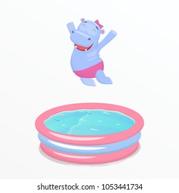 jumping hippo toy