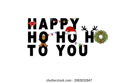 Happy ho ho ho to you
