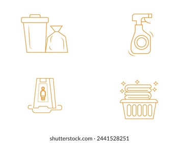 Happy holding cleaning equipment,Full  building, service ortemplate,miling  wearing uniform and cap holding bucket of  tools with mop,  service person using steam  in office,Disinfecting in home
