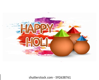 Happy holi background