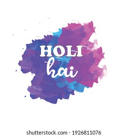 Happy Holi Background for Festival of Colors celebration vector elements for card,greeting,poster design