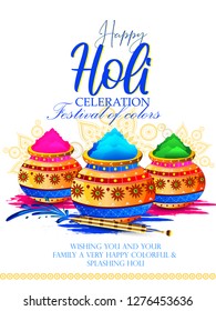 Happy Holi celebration ,Indian Festival of Colours