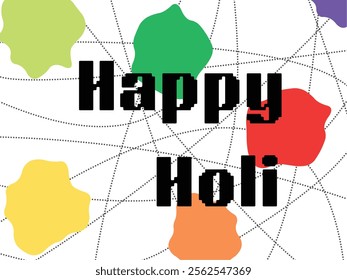 Happy Holi: Colorful Celebration poster use in any professional use 