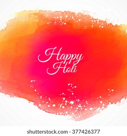 happy holi colorful ink background