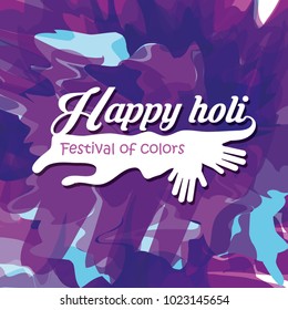 Happy holi design
