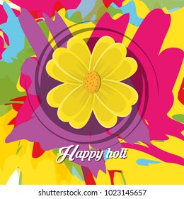 Happy holi design