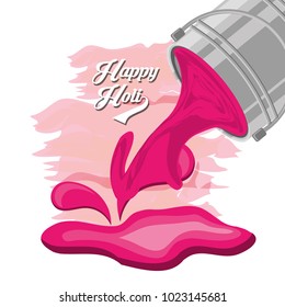 Happy holi design