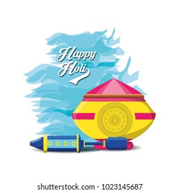 Happy holi design