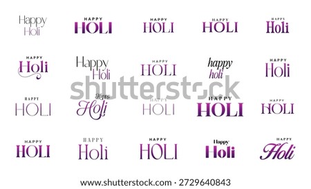 happy holi english text calligraphy, happy holi text effect, hapy holi calligraphy