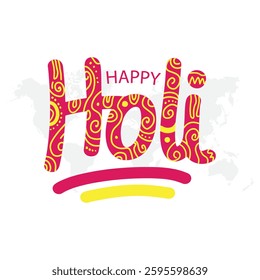 Happy holi festival. colorful pot and powder. vector illustration design.Beautiful poster for Indian festival Happy Holi with color pot background. abstract vector illustration design