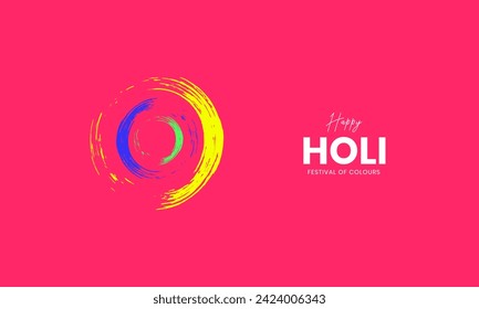 Happy Holi Festival. Holi day India festival.