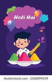 Happy Holi festival in India