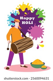 Happy Holi festival in India