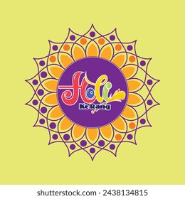 Happy holi a religious festival of India