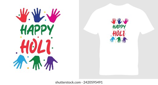 



Happy Holi t-shirt. Happy Holi festival colorful Design, Holiday Typography t-shirt design.
Colorful- Holi T-shirt for men, women printed Round Neck T-shirt. Holi shirt.

