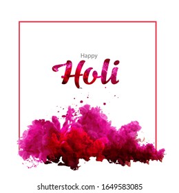 Happy holi vector elements for card design , Happy holi background design