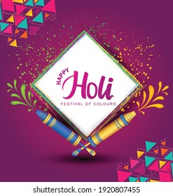 Happy holi vector elements for card design , Happy holi design