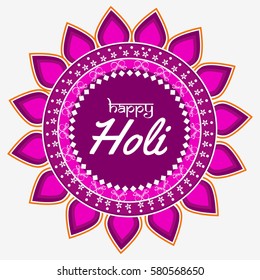 Happy holi vector illustration 