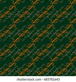 Happy holiday arabic like text - greeting seamless pattern.