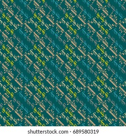 Happy holiday arabic like text - greeting seamless pattern.
