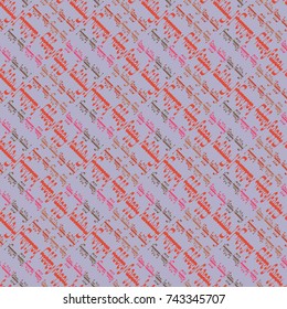 Happy holiday arabic like text - greeting seamless pattern.