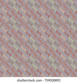 Happy holiday arabic like text - greeting seamless pattern.