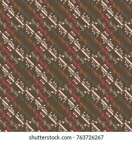 Happy holiday arabic like text - greeting seamless pattern.
