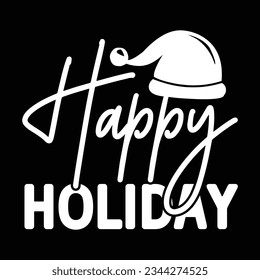 Happy Holiday svg design Vector file