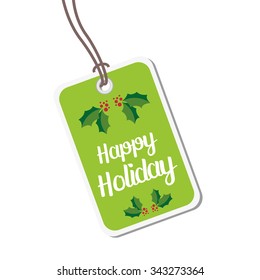 Happy Holiday Tag