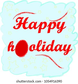 Happy Holiday.Happy Easter.Red egg.Spring.Love Holiday.