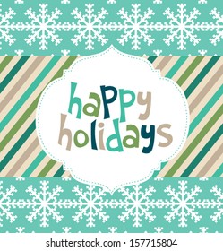 Happy holidays