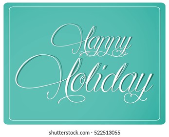 happy holidays background, vector