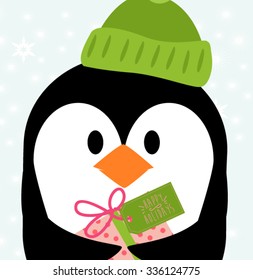 Happy holidays card