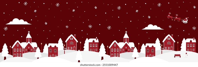 Happy holidays , Merry christmas vector banner  illustration