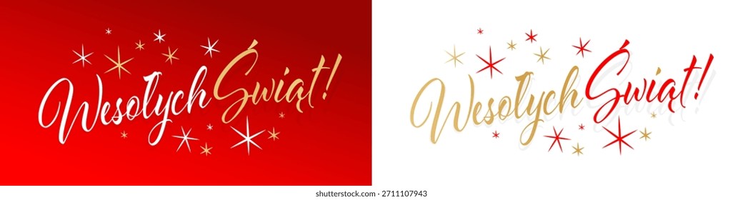 Wesołych świąt, Felices fiestas en polaco
