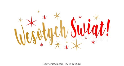 Wesołych świąt, felices fiestas en polaco