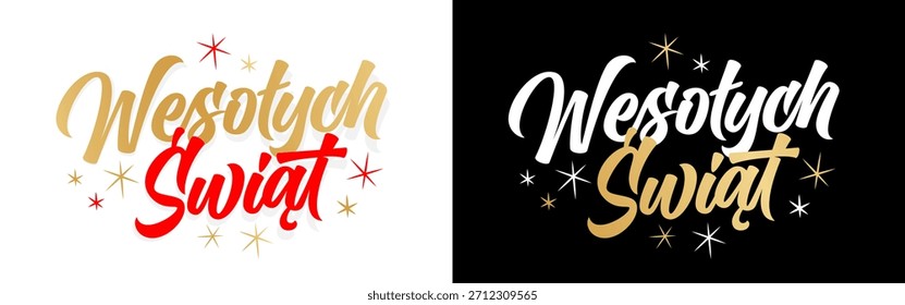 Wesołych świąt, felices fiestas en polaco