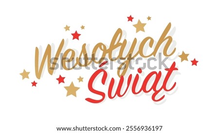 Wesołych świąt, Happy holidays in Polish