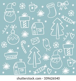 Happy Holidays print design