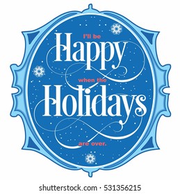 Happy Holidays Saying